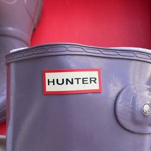 Hunter Lavender Wellies / Rain Boots